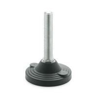 GN 247 Levelling Feet with 2 Fixing Hole Foot Plastic with 2 Fixing Hole